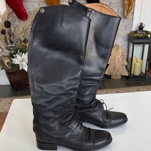 Ariat Black Leather Riding Boots